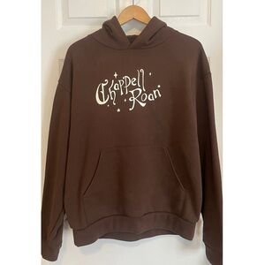 Chappell Roan Brown Hoodie The Subway Medium Hooded Sweatshirt Merch Damsels